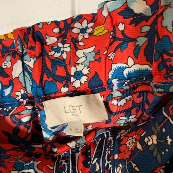 Loft Floral Wrap Dress - Picture 4 of 4